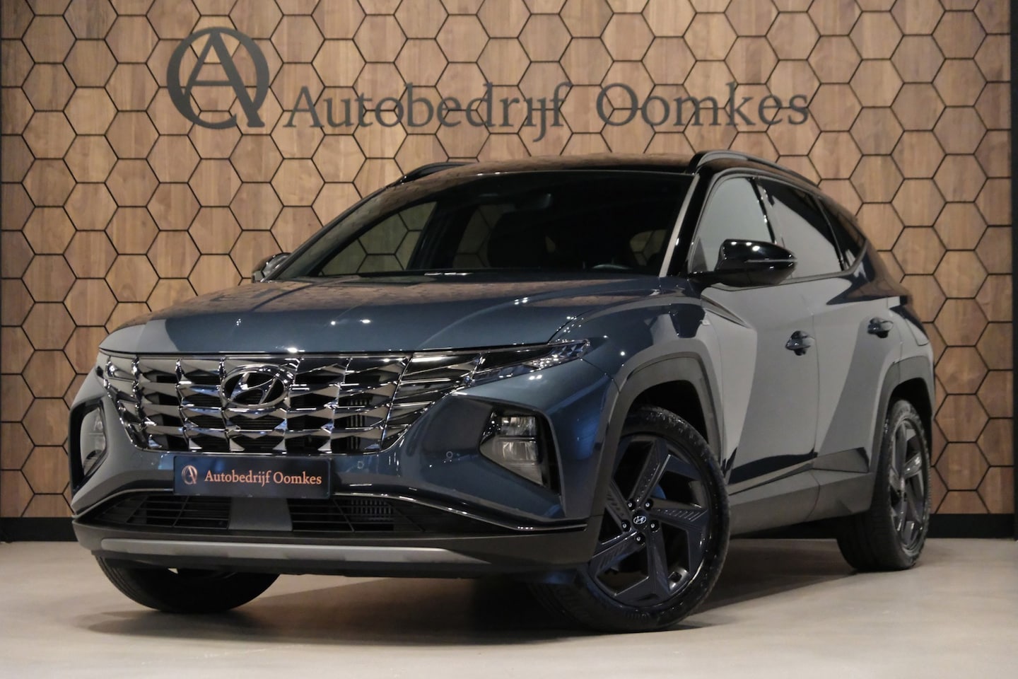 Hyundai Tucson - 1.6 T-GDI AWD MHEV *Blackline 41dkm* Afn. Trekhaak/Navi/Camera DEALER O.H - AutoWereld.nl