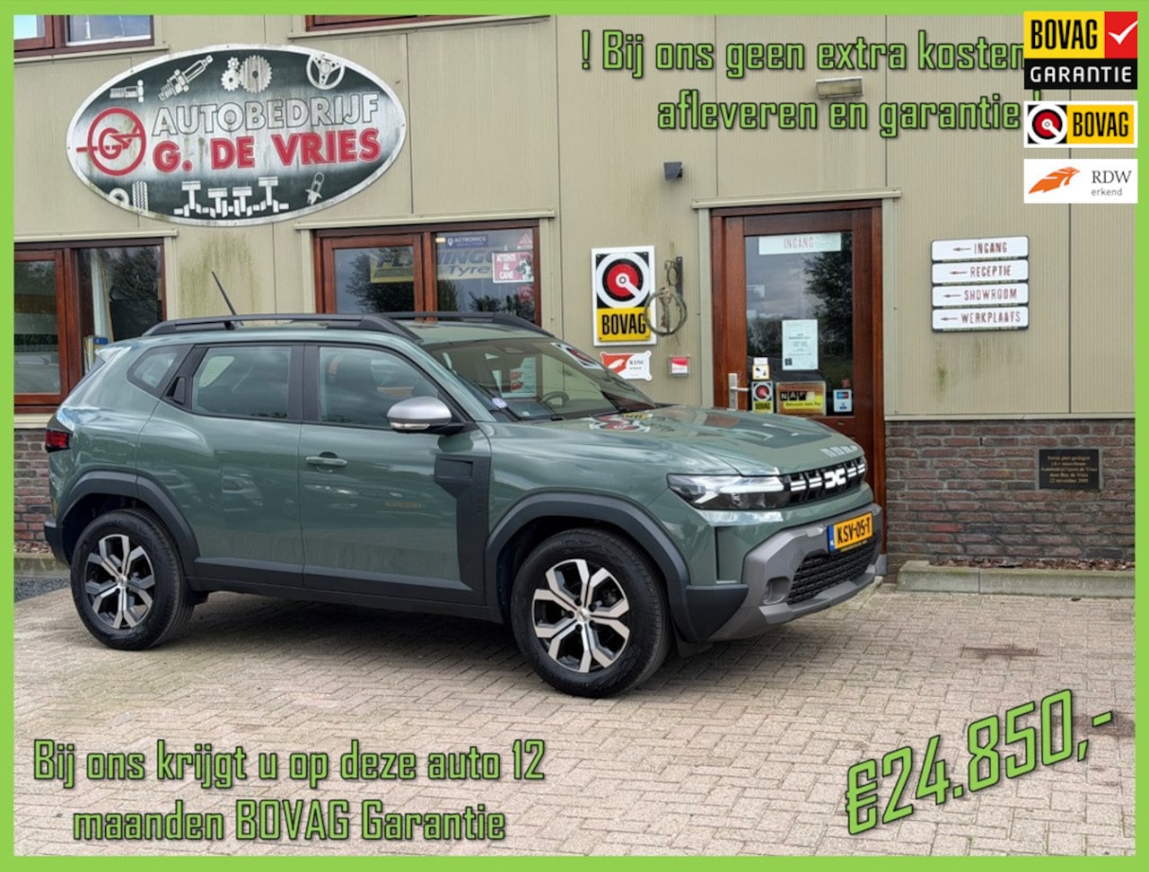 Dacia Duster - 1.0 TCe 100 ECO-G Expression LPG-G3 - Prijs inclusief 12 maanden BOVAG-garantie en aflever - AutoWereld.nl