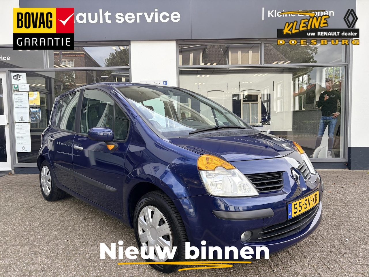 Renault Modus - 1.6-16V Authentique Airco | Radio cd speler | Metalliclak | All seasonbanden | Lage kilome - AutoWereld.nl