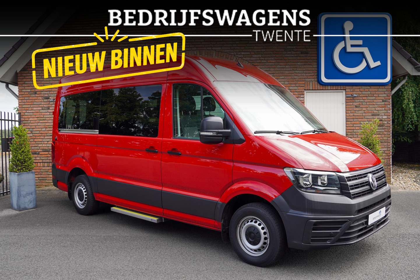 Volkswagen Crafter - 2.0 TDI 140 PK L3H3 Rolstoelbus - AutoWereld.nl