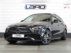 Mercedes-Benz C-klasse Estate - 300 e AMG Line | Pano Memory Trekhaak Digital light 360 cam ACC Sfeer CarPlay