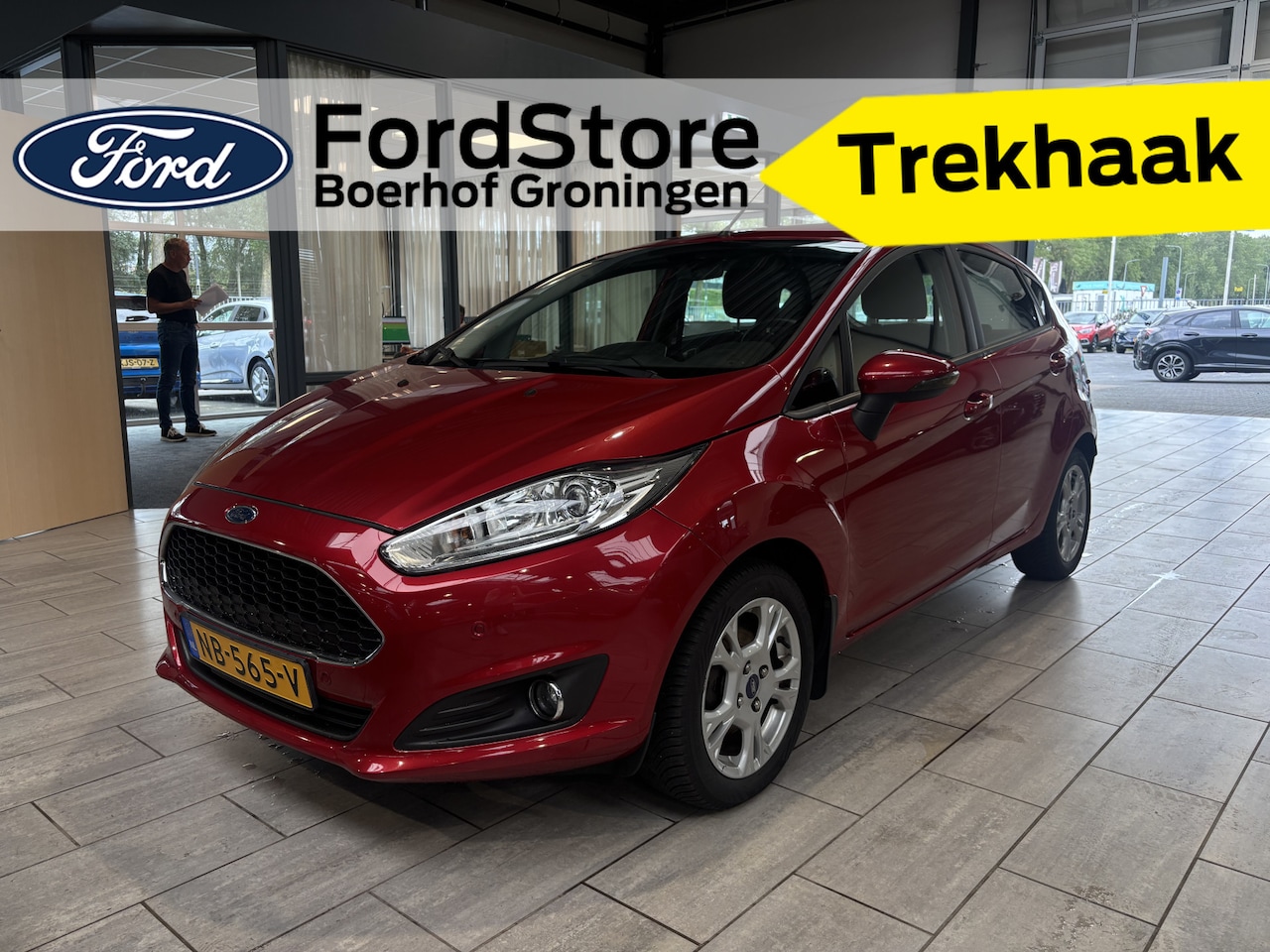 Ford Fiesta - 1.0 Duratec 80 pk Style Ultimate | Trekhaak | Navi | Airco | Cruise control | 4 seiz. band - AutoWereld.nl