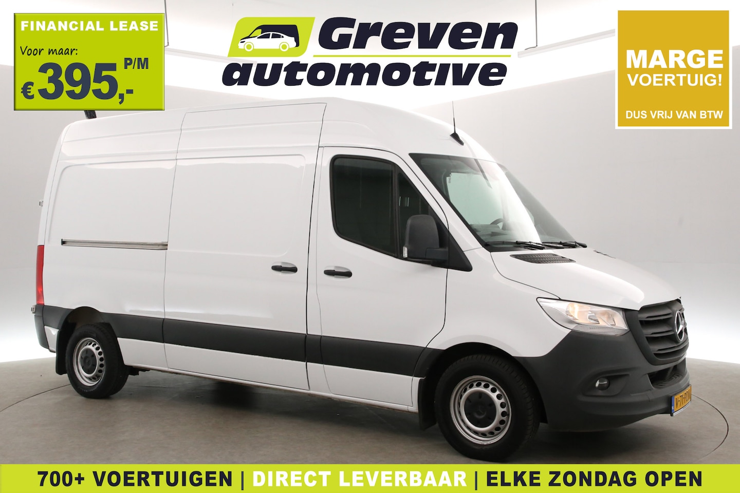 Mercedes-Benz Sprinter - 314 143PK L2H2 | Marge | Airco | Cruise | Camera | Carplay | Trekhaak - AutoWereld.nl