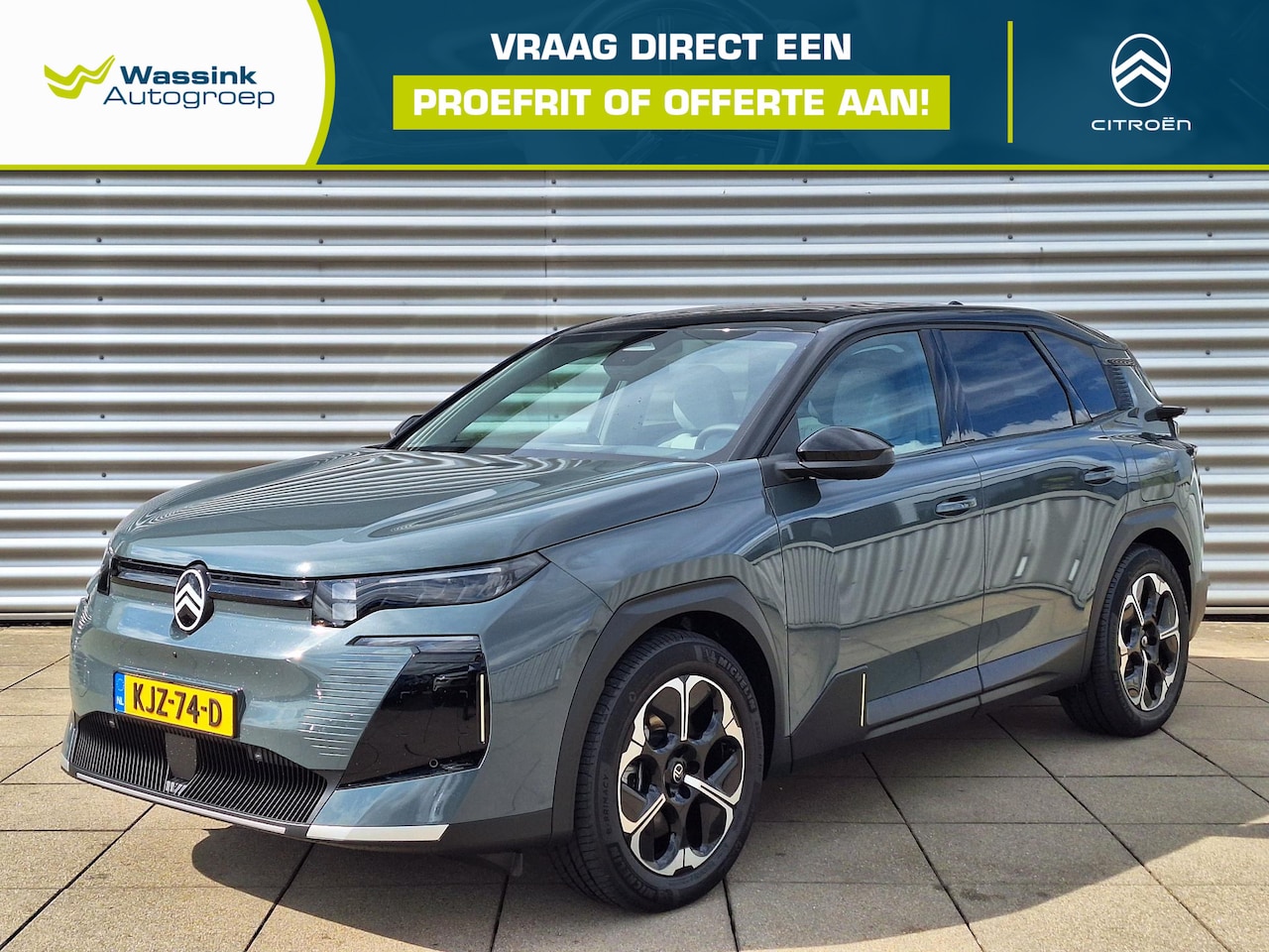 Citroën C5 Aircross - Max Comfort Range 74 kWh Navigatie | Climate Control | Panoramadak | Stoelverwarming | Sto - AutoWereld.nl