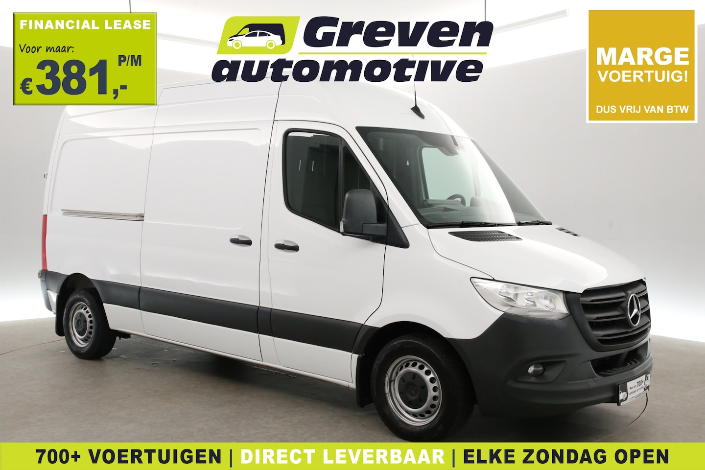 Mercedes-Benz Sprinter - 314 2.2 CDI L2H2 | Marge | Airco | Camera | Cruise | Carplay | Navigatie | Trekhaak - AutoWereld.nl