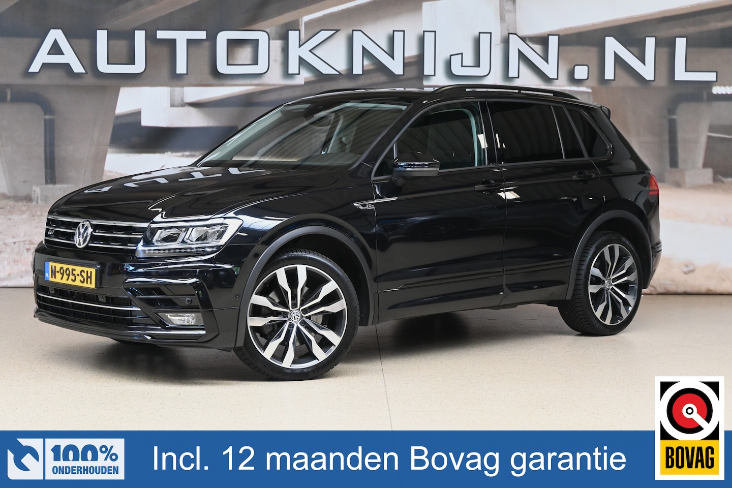 Volkswagen Tiguan - 2.0 TSI 230pk 4Motion R-Line | DCC | Pano | Trekhaak | Camera | 100% (Dealer) onderhouden - AutoWereld.nl
