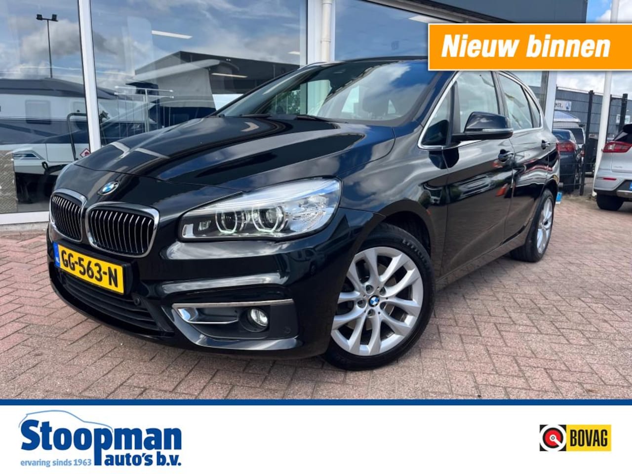 BMW 2-serie Active Tourer - 220i Luxury AUT. Clima Cruise Navi Leder Trekh. - AutoWereld.nl