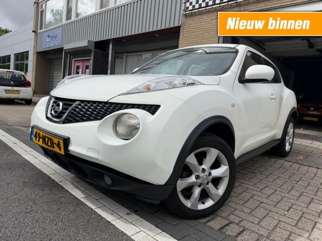 Nissan Juke - 1.6 Acenta CLIMA NAVI CAMERA TREKHAAK RIJDT GOED NAP APK 4-2027 - AutoWereld.nl