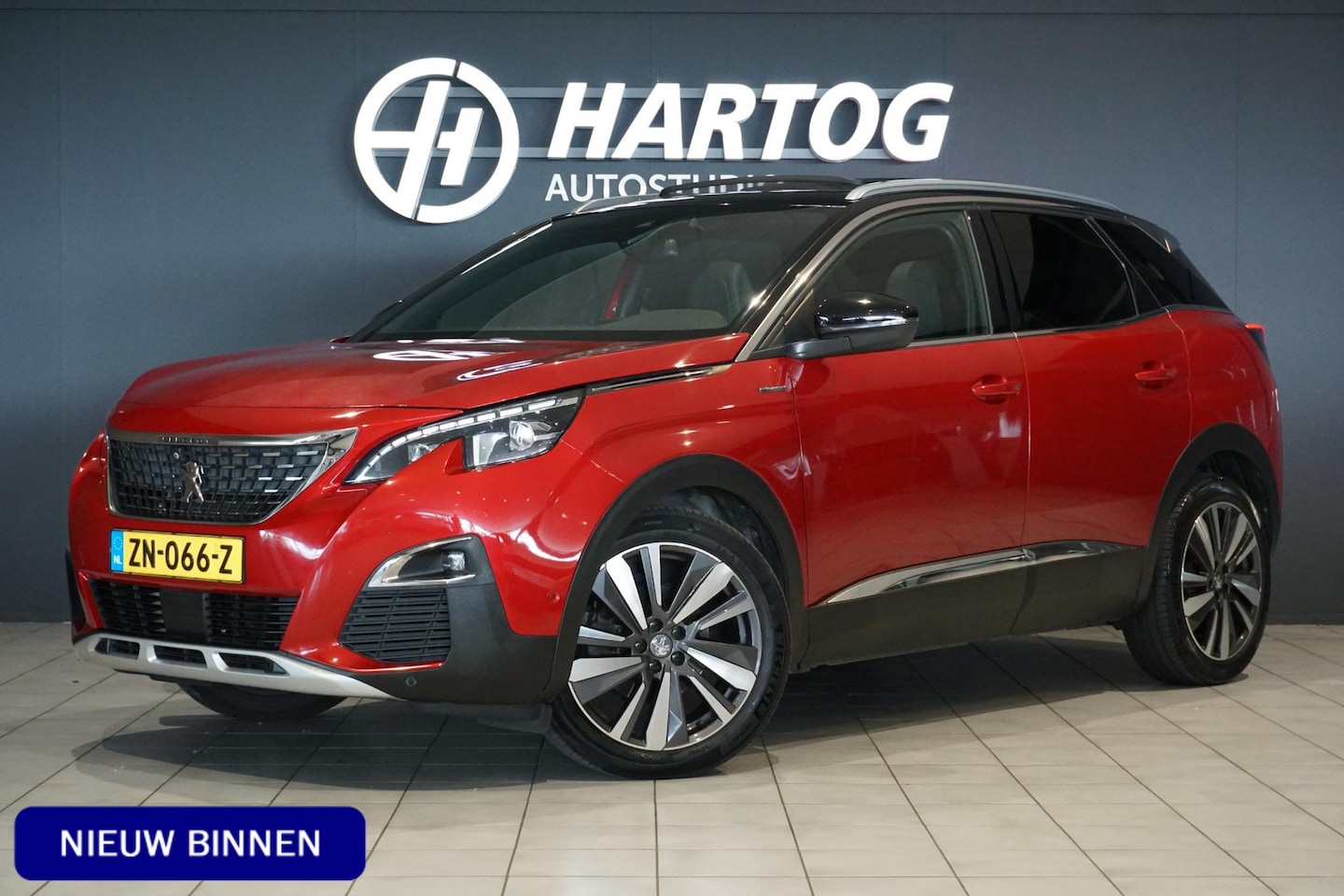 Peugeot 3008 - 1.6 PureTech GT Line 181PK AUT. + PANORAMA / LEDER / DODEHOEK / CAMERA / - AutoWereld.nl