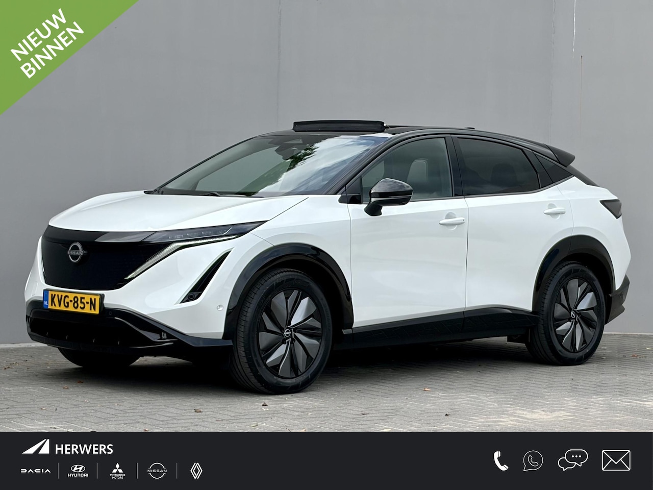 Nissan Ariya - e-4ORCE Evolve 91 kWh 4WD / 306 PK / Leder / 1.500 kg Trekgewicht / Warmtepomp / 10 jaar N - AutoWereld.nl