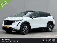 Nissan Ariya - e-4ORCE Evolve 91 kWh 4WD / 306 PK / Leder / 1.500 kg Trekgewicht / Warmtepomp / 10 jaar M