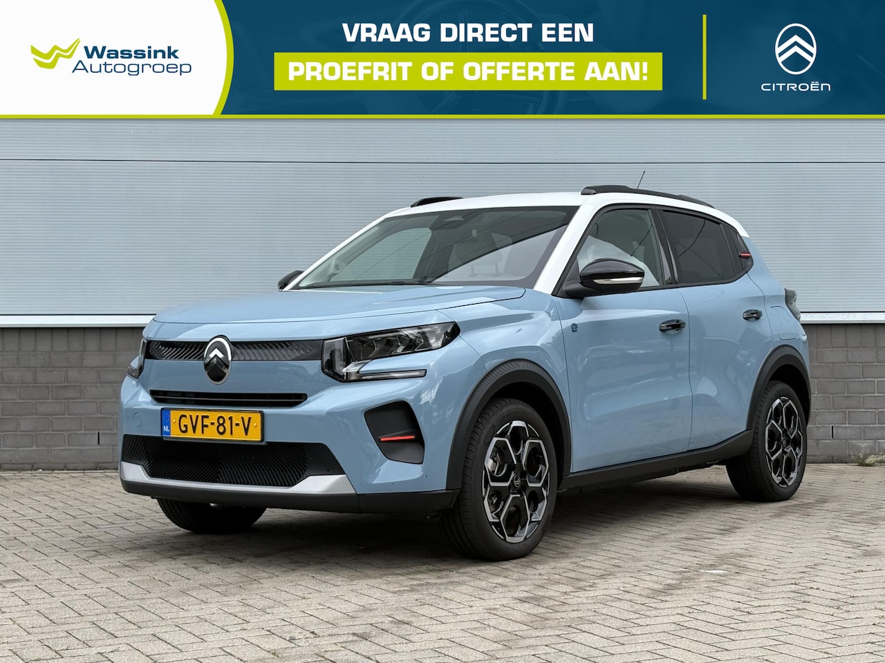 Citroën ë-C3 - Max 113pk 44 kWh | Apple Carplay & Android Auto | Achteruitrijcamera | Climate Control - AutoWereld.nl