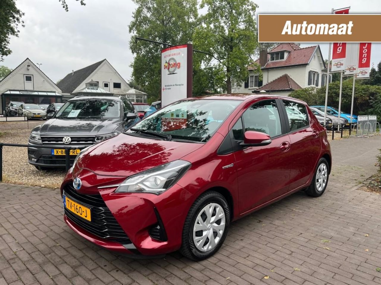 Toyota Yaris - 1.5 HYBRID AUTOMAAT / NAVI / CAMERA / CRUISE CTR. / TREKHAAK AFN. / RADIO / ELEK. RAMEN - AutoWereld.nl