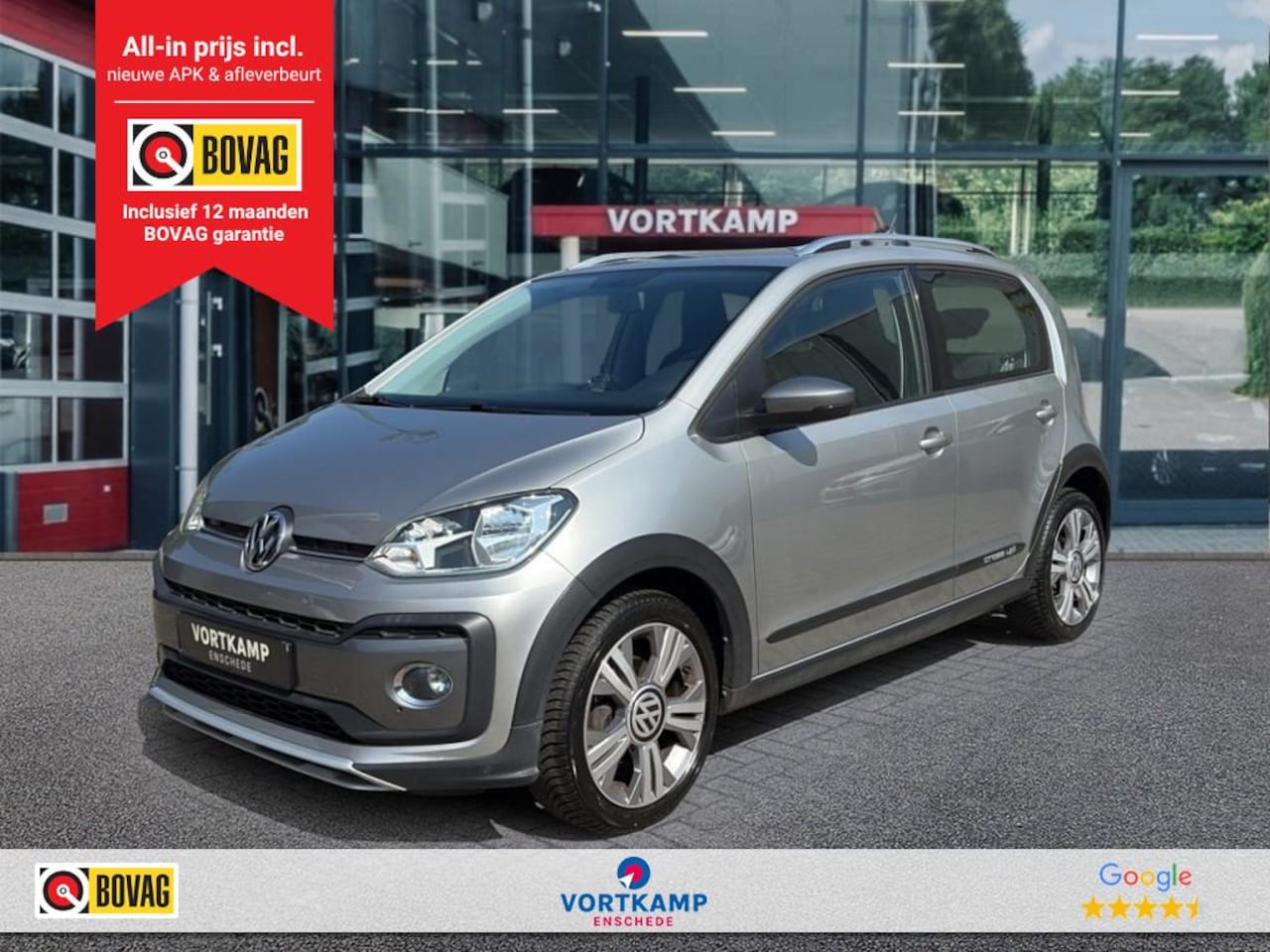 Volkswagen Up! - CROSS UP! 1.0 BMT PDC-ACHTER/AIRCO/STOELVERWARMING - AutoWereld.nl