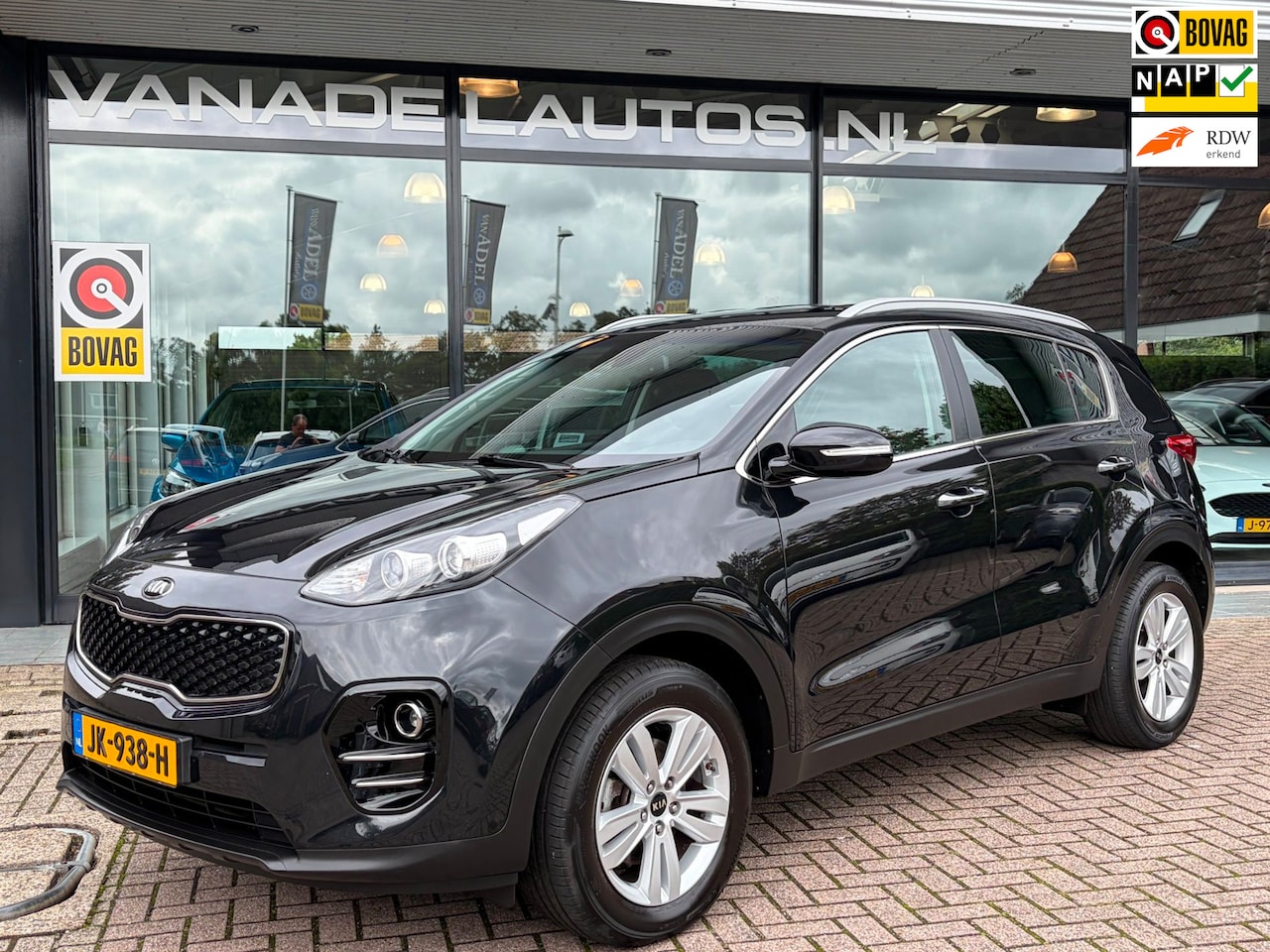Kia Sportage - 1.6 GDI First Edition Navi Clima Camera Park.Sens NL-Auto NAP Dealeronderhouden! - AutoWereld.nl