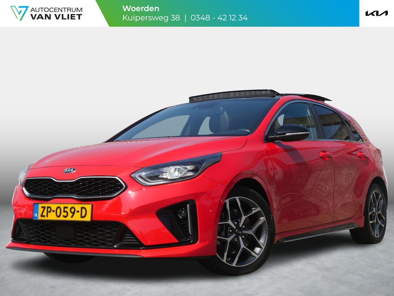 Kia Cee'd - Ceed 1.0 T-GDi GT-Line | Schuif/Open Dak | Stoel Stuur verwarming | - AutoWereld.nl