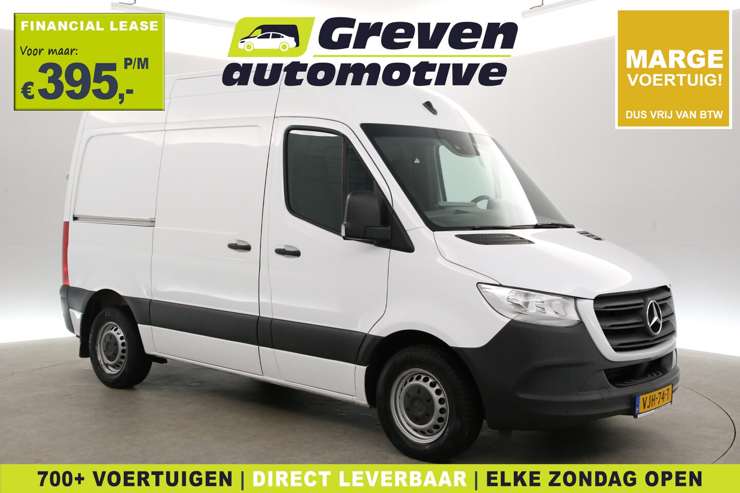 Mercedes-Benz Sprinter - 314 2.2 CDI 143PK | Marge | Automaat | Airco | Cruise | Camera | Carplay | Navi | Parkeers - AutoWereld.nl