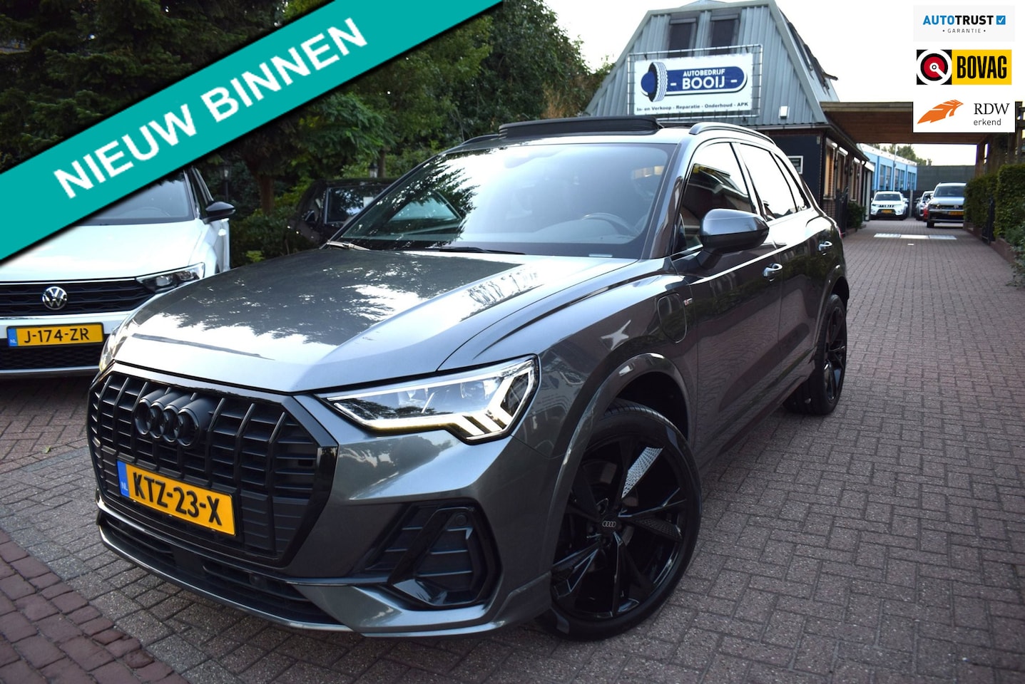 Audi Q3 - 45 TFSI e S edition AUTOM/PANO DAK/ADAP CRUISE/TREKH/MATRIX LED/NAVI/CAMERA/CARPLAY/PDC V+ - AutoWereld.nl