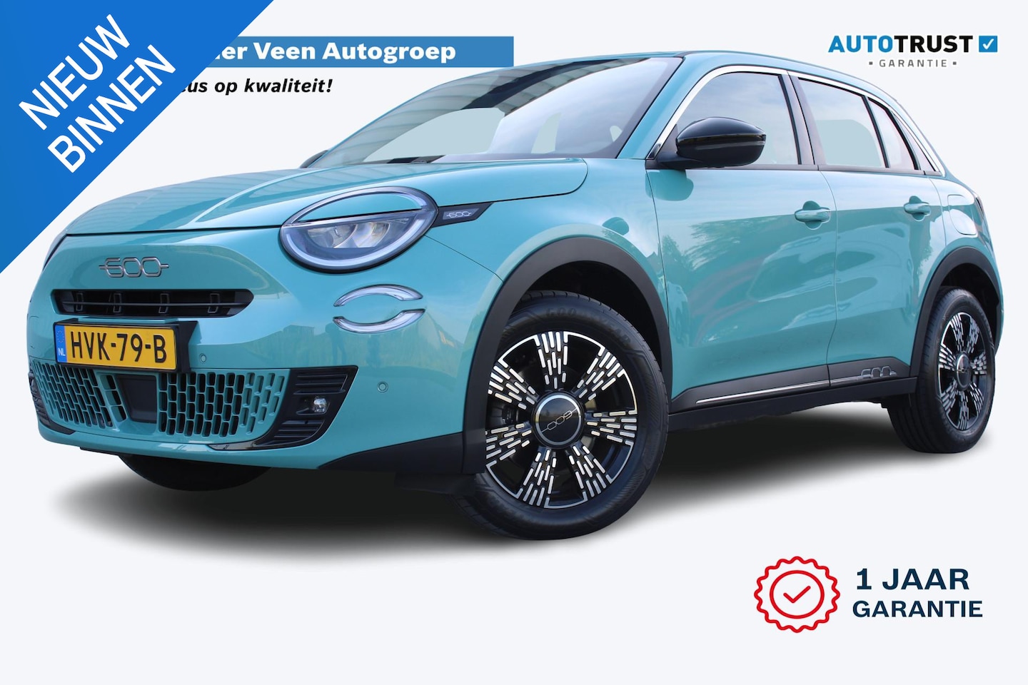 Fiat 600 - 1.2 Hybrid Urban | Incl. 12 maanden garantie | Stoelverwarming | Apple carplay/Android aut - AutoWereld.nl