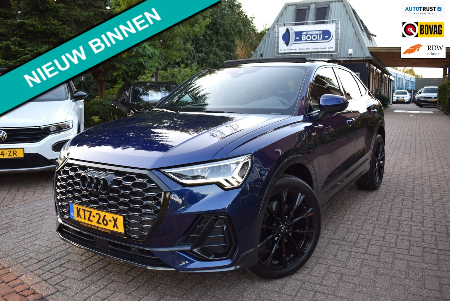Audi Q3 Sportback - 45 TFSI e S Edition AUTOM/PANO DAK/ADAP CRUISE/TREKH/MATRIX LED/NAVI/CAMERA 360gr/PDC V+A/ - AutoWereld.nl