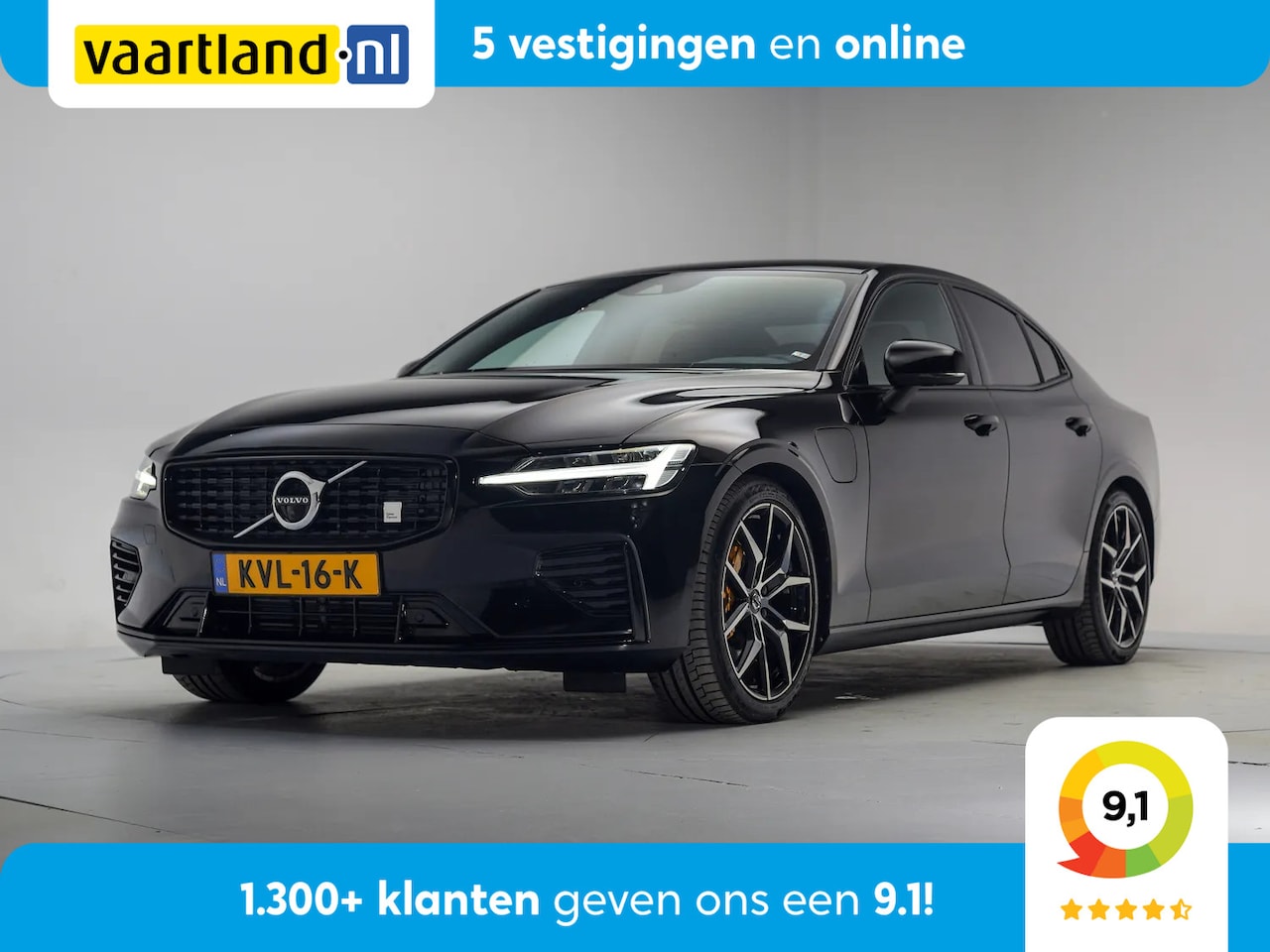 Volvo S60 - 2.0 T8 AWD Polestar Engineered [ Harman/Kardon Leder 360°cam Apple/Android ] - AutoWereld.nl