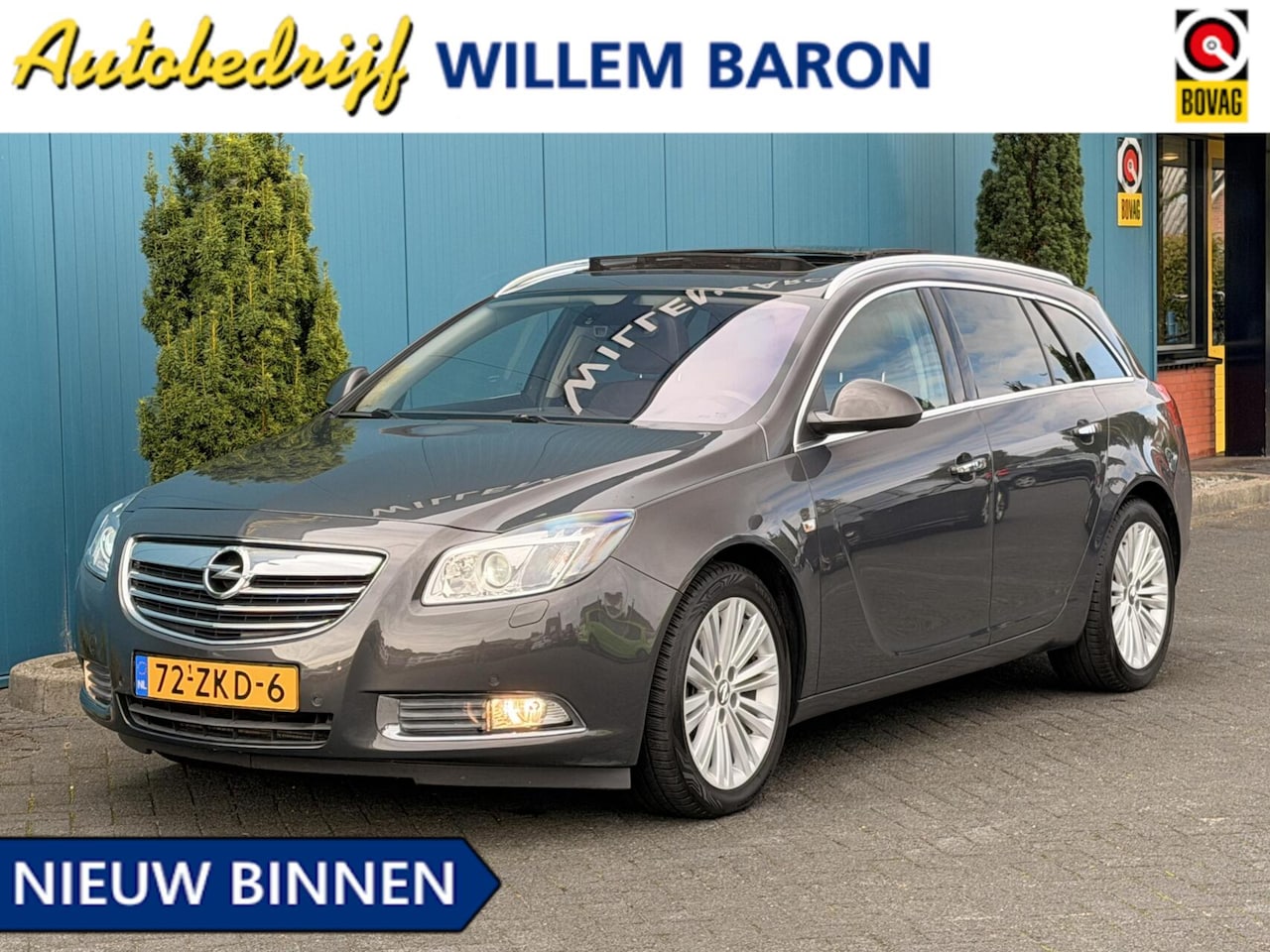 Opel Insignia Sports Tourer - 1.4 T EcoFLEX Cosmo PANO | TREKH | STOEL.ELEK | STOELVERW | ELEK.A.KLEP | XENON | PDC | NA - AutoWereld.nl