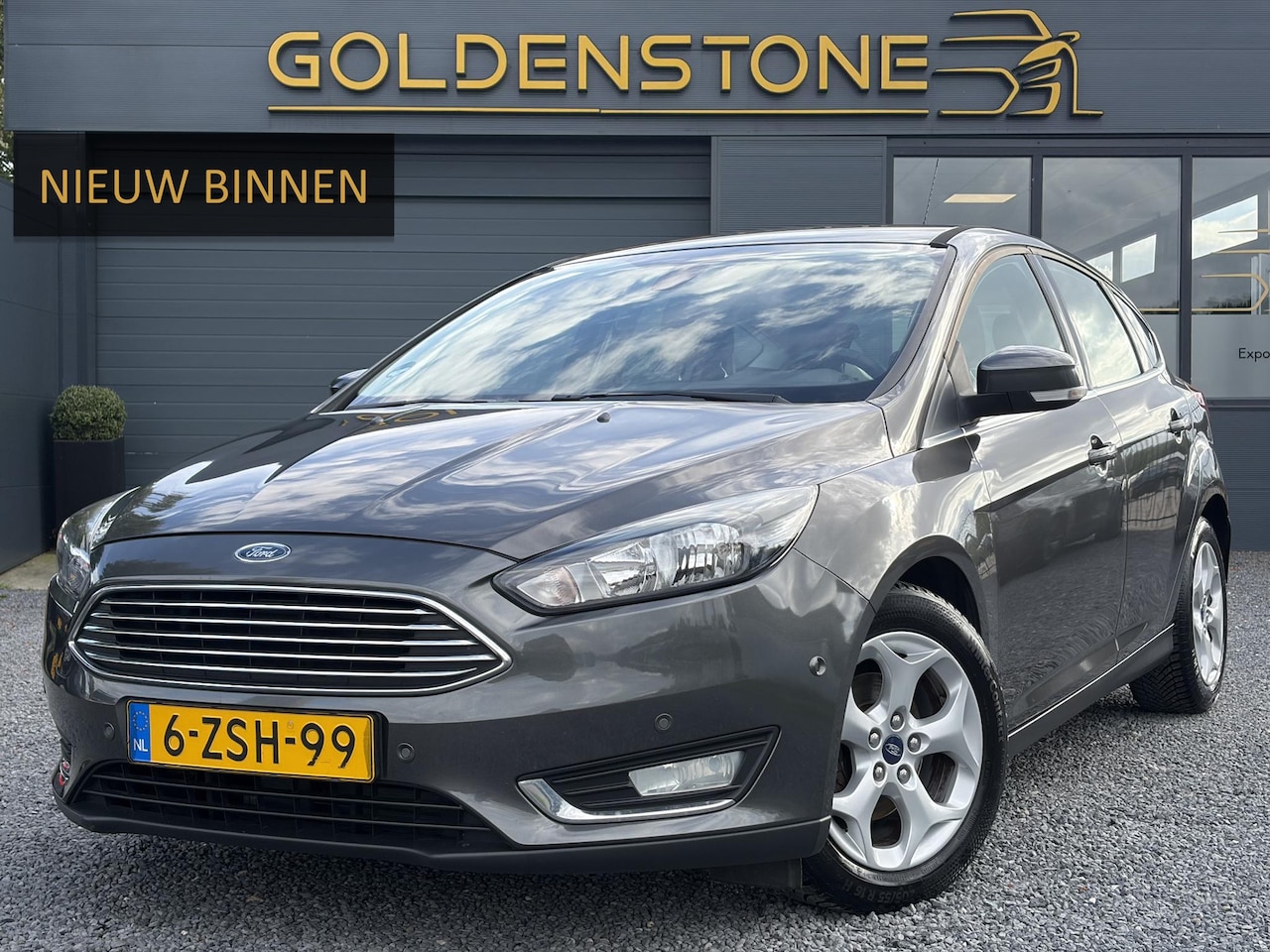 Ford Focus - 1.0 Titanium Edition ✓1e Eigenaar✓125pk✓Recent Beurt gehad✓Dealer Onderhouden✓Navi✓6 Bak✓P - AutoWereld.nl