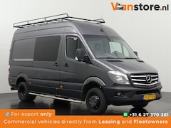 Mercedes-Benz Sprinter - 519CDI 3.0V6 Automaat L2H2 Dubbele Cabine | Airco | Cruise | 6-Persoons | 3500Kg Trekhaak