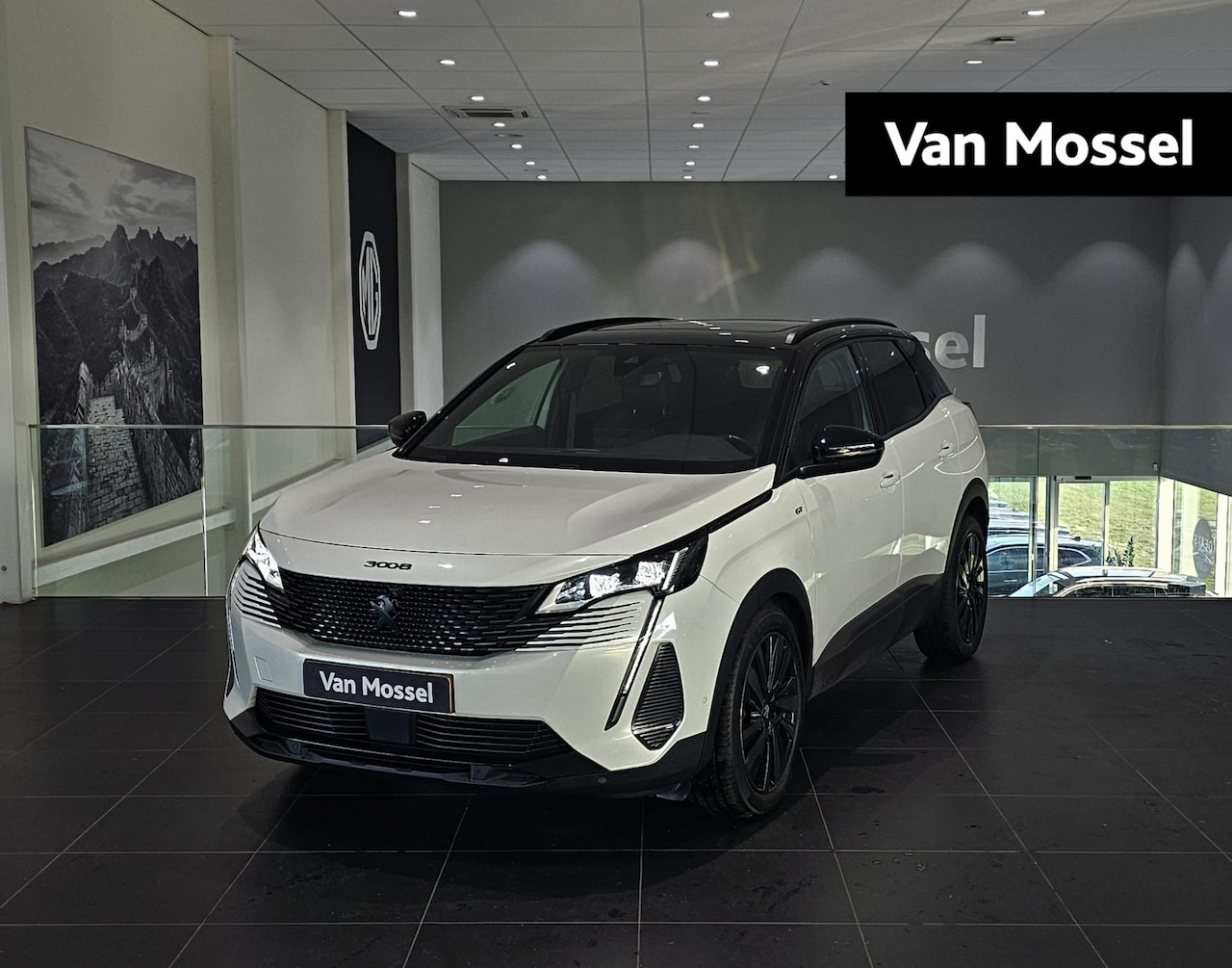 Peugeot 3008 - 1.2 PureTech GT Pack Business | Automaat | Panoramisch schuifdak | Adaptieve Cruise Contro - AutoWereld.nl