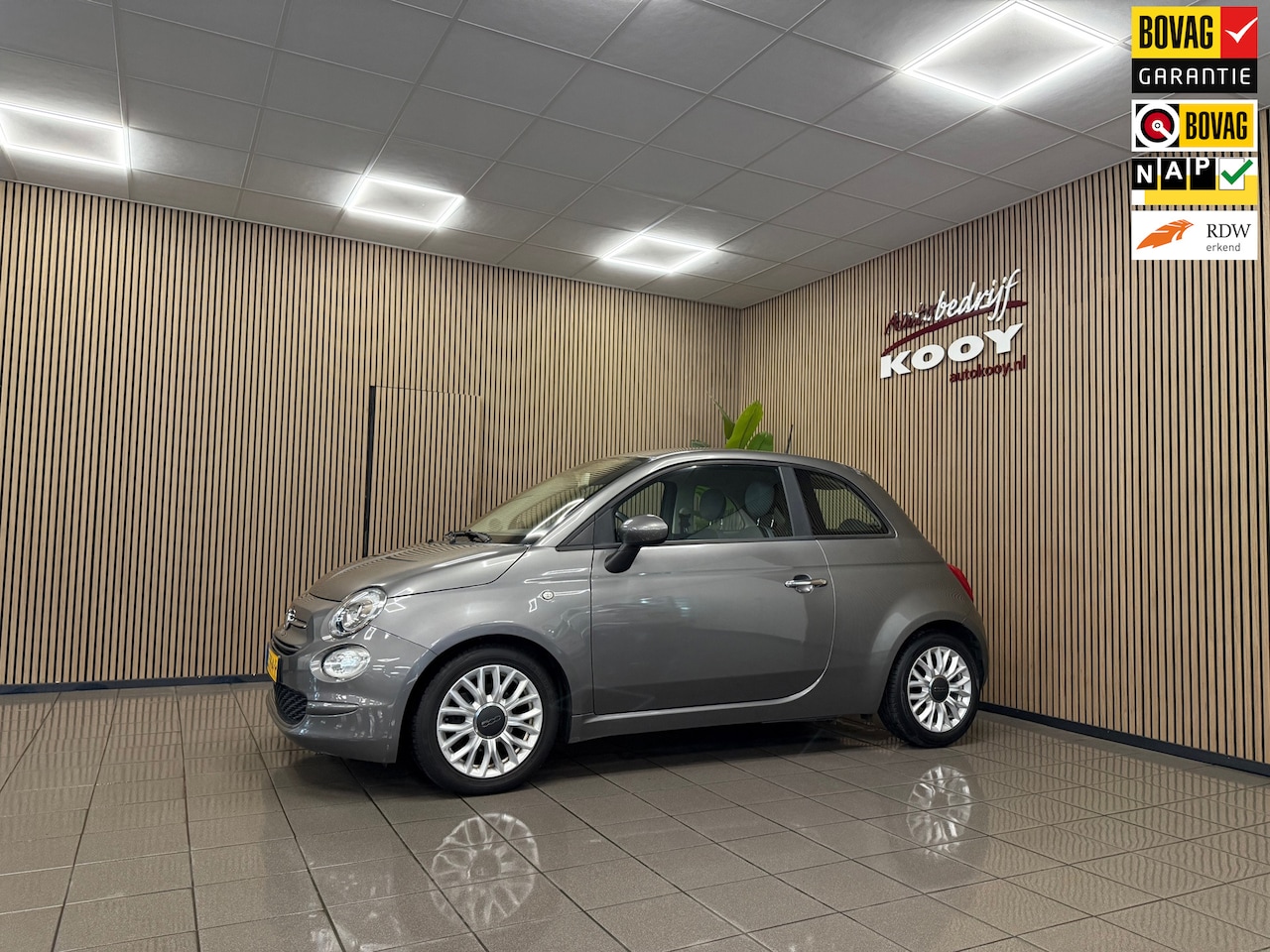 Fiat 500 - 0.9 TwinAir Turbo Popstar * Airco / Bluetooth / LM Velgen / NL Auto * - AutoWereld.nl