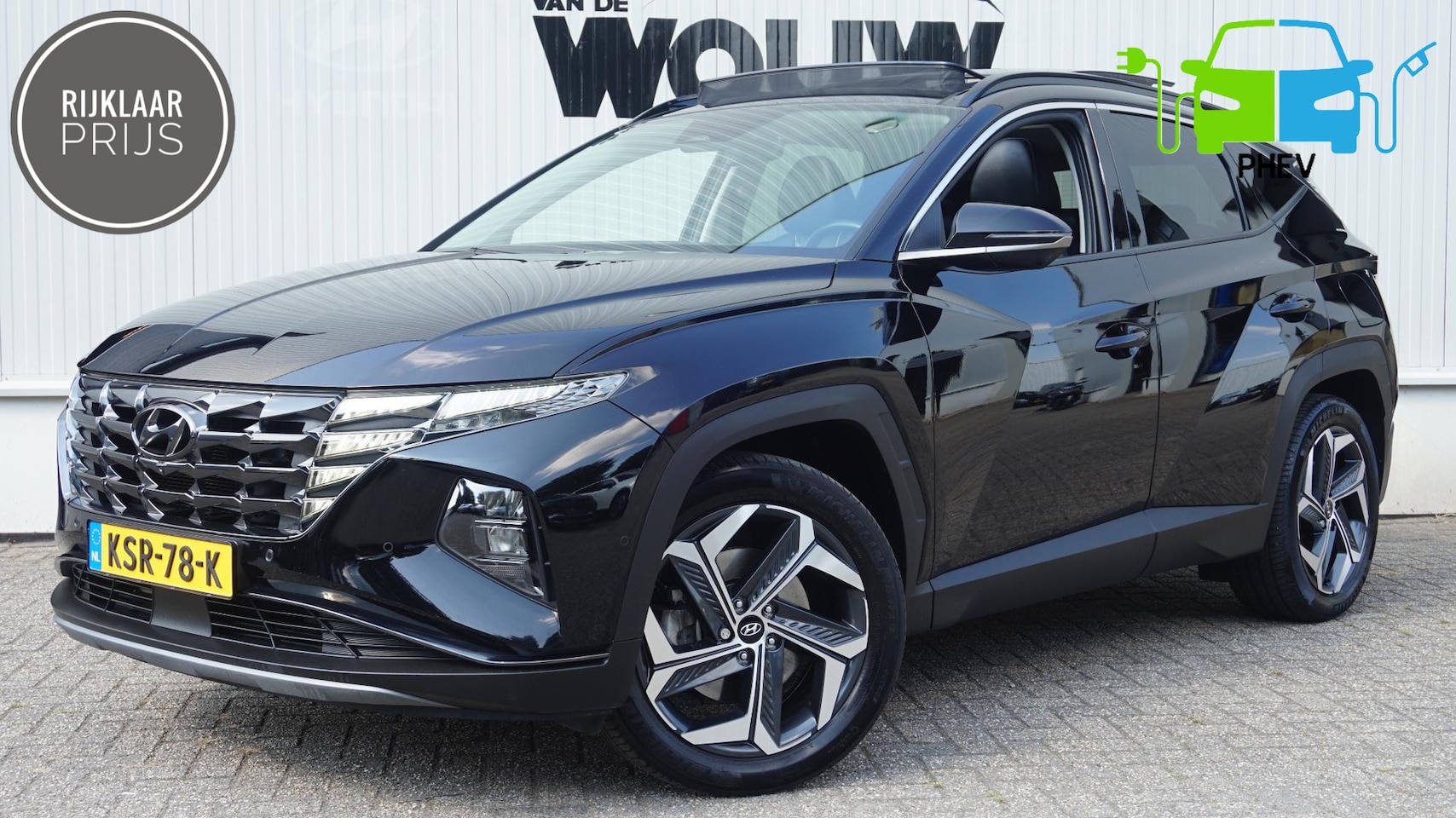 Hyundai Tucson - 1.6 T-GDI PHEV Premium Sky 4WD SOH 100% Panoramadak | Elektr Achterklep | Stoelventilatie - AutoWereld.nl