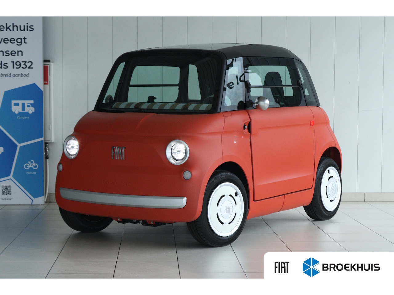 Fiat Topolino - Corallo NIEUW MODEL | LIMITED EDITION | 75KM Actieradius | Vanaf 16 Jaar | Grote scherm | - AutoWereld.nl