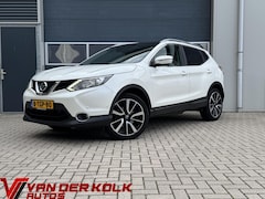 Nissan Qashqai - 1.2 Tekna | Leder | Panorama | 360 camera | Navigatie | Cruise | DAB | Stoelverwarming