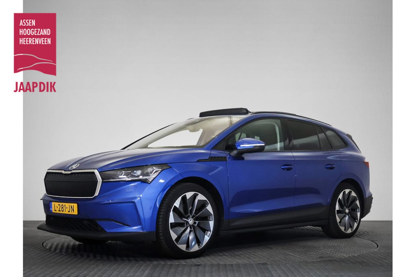 Skoda Enyaq iV - BWJ 2021 | 60 SPORTLINE | TREKHAAK | PANO DAK | LEER | STOEL&STUUR VERW | CAMERA A | CARPL - AutoWereld.nl