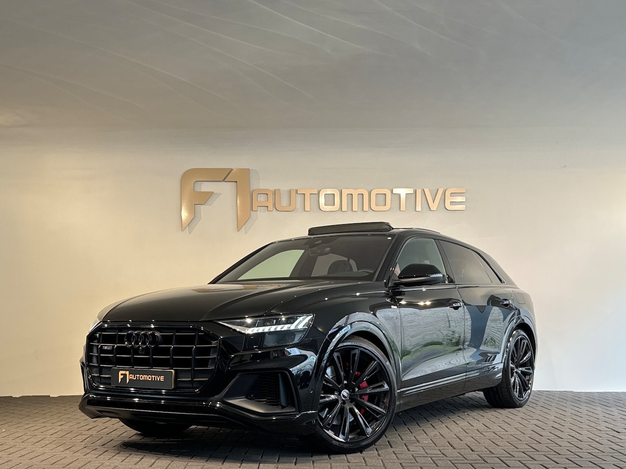 Audi Q8 - 55 TFSI e quattro S Line Pano|360 camera|Keyless|Stoelverw - AutoWereld.nl