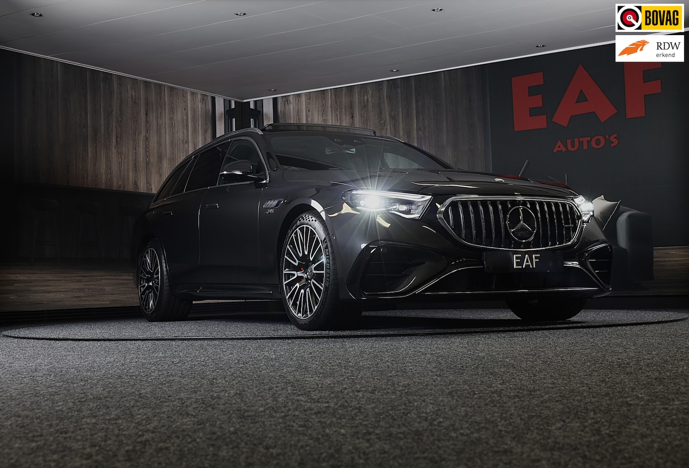 Mercedes-Benz E-klasse Estate - AMG 53 4MATIC+ Night Edition / Hyperscreen / Head Up / Burmester4D / 360 Camera / 4W Sturi - AutoWereld.nl