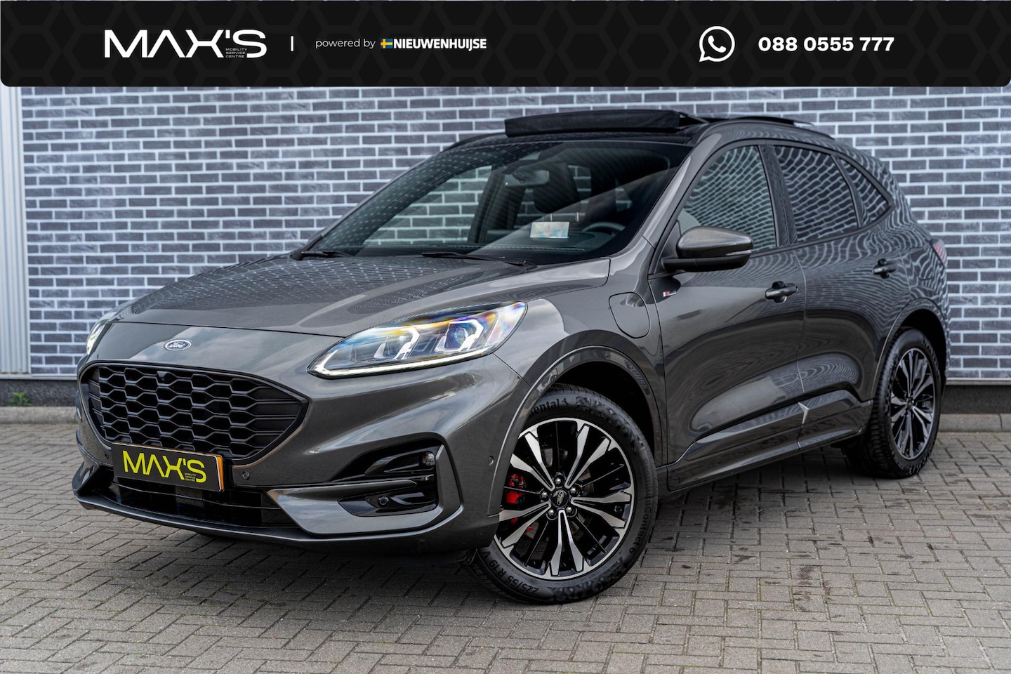 Ford Kuga - 2.5 PHEV ST-Line X | Plug-in Hybrid | Head-up Display | Panoramadak | ST-Line Stylingpakke - AutoWereld.nl