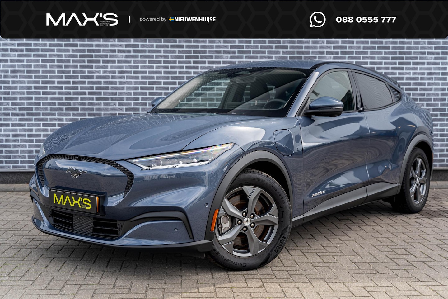 Ford Mustang Mach-E - RWD 75 kWh | Bang Olufsen Audio | 360 Graden Camera | Parkeersensoren | Keyless Entry | El - AutoWereld.nl