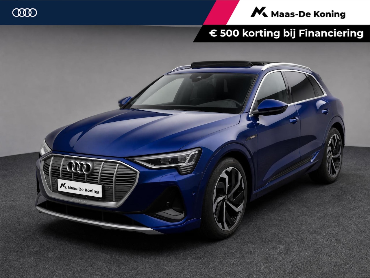 Audi e-tron - 55 408pk Quattro S edition 95 kWh · SOH 93,8% · Panoramadak · 360 Camera · Elek. Bestuurde - AutoWereld.nl