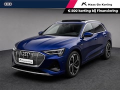 Audi e-tron - 55 408pk Quattro S edition 95 kWh · SOH 93, 8% · Panoramadak · 360 Camera · Elek. Bestuurd