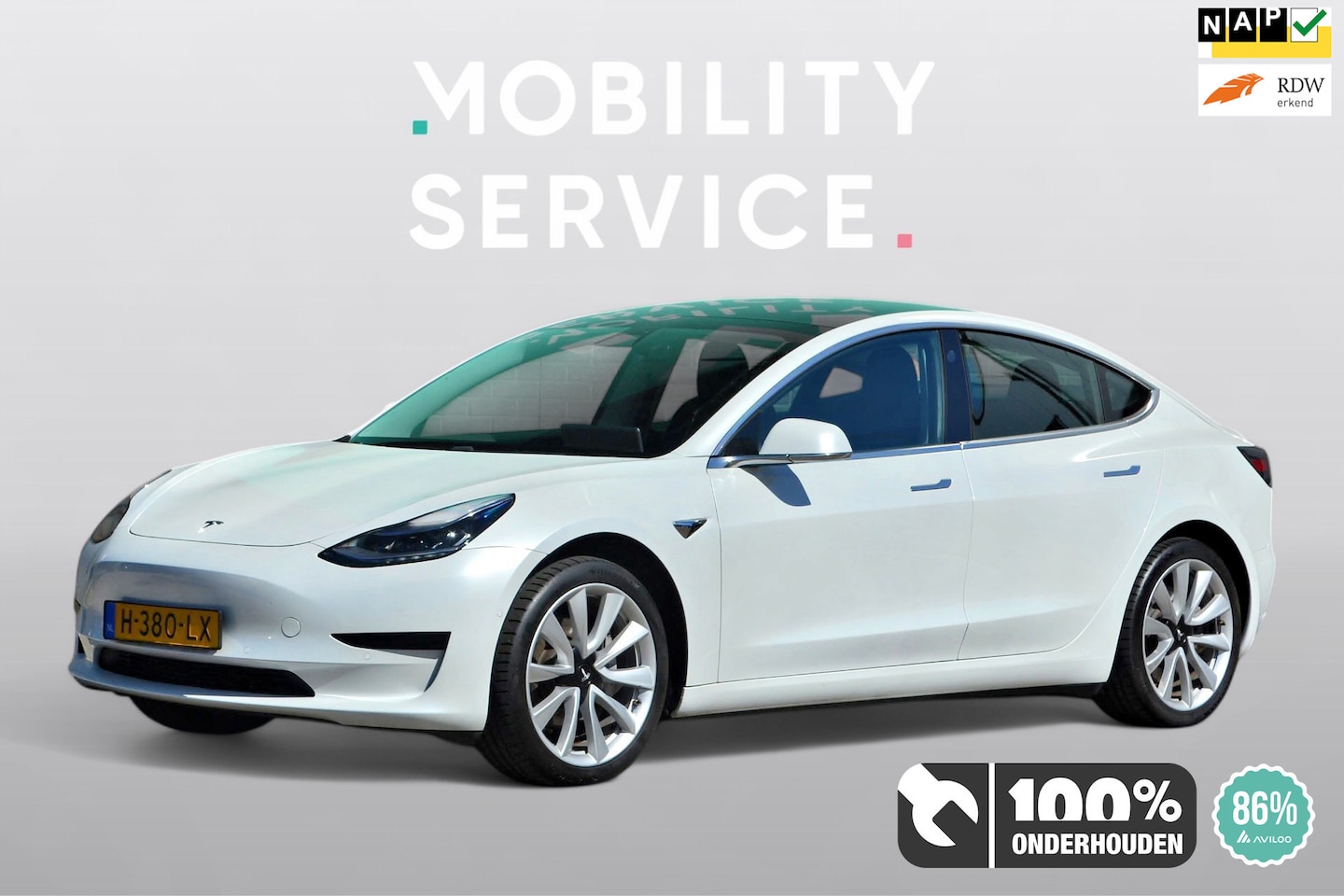 Tesla Model 3 - Standard RWD Plus 60 kWh SOH86% Clima Cruise Pano - AutoWereld.nl