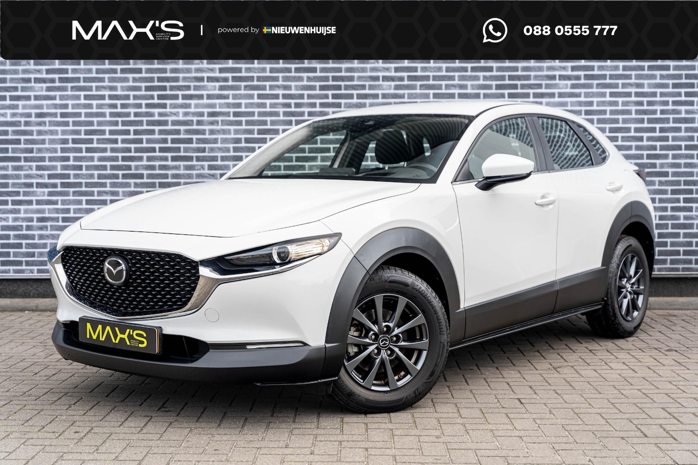 Mazda CX-30 - 2.0 e-SkyActiv-G M Hybrid | Parkeersensoren | Airco | LED Koplampen | Cruise Control Adapt - AutoWereld.nl