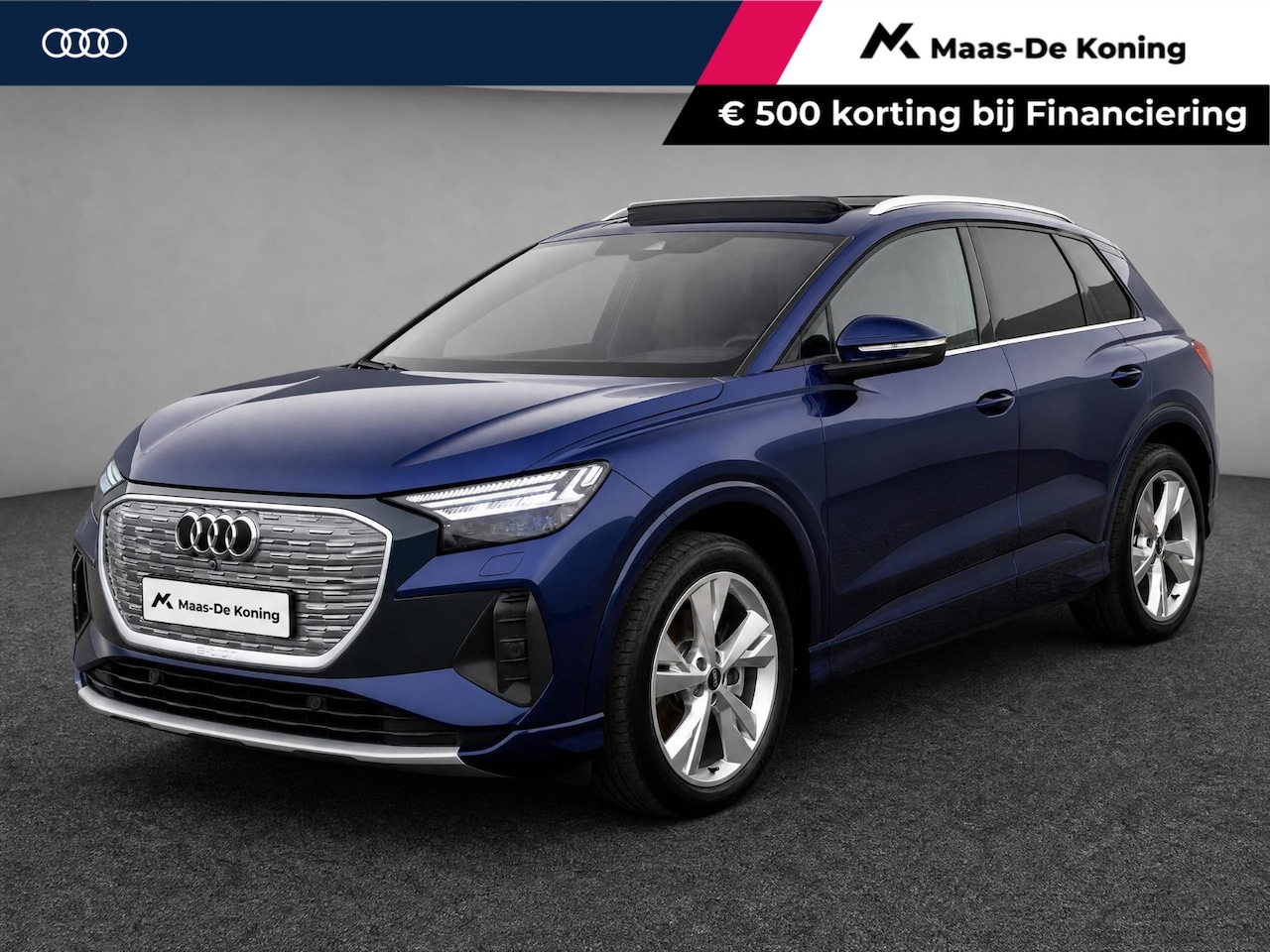Audi Q4 e-tron - 45 quattro Advanced edition 82 kWh 210kW/286PK · Panoramadak · Trekhaak · Camera · Apple/A - AutoWereld.nl