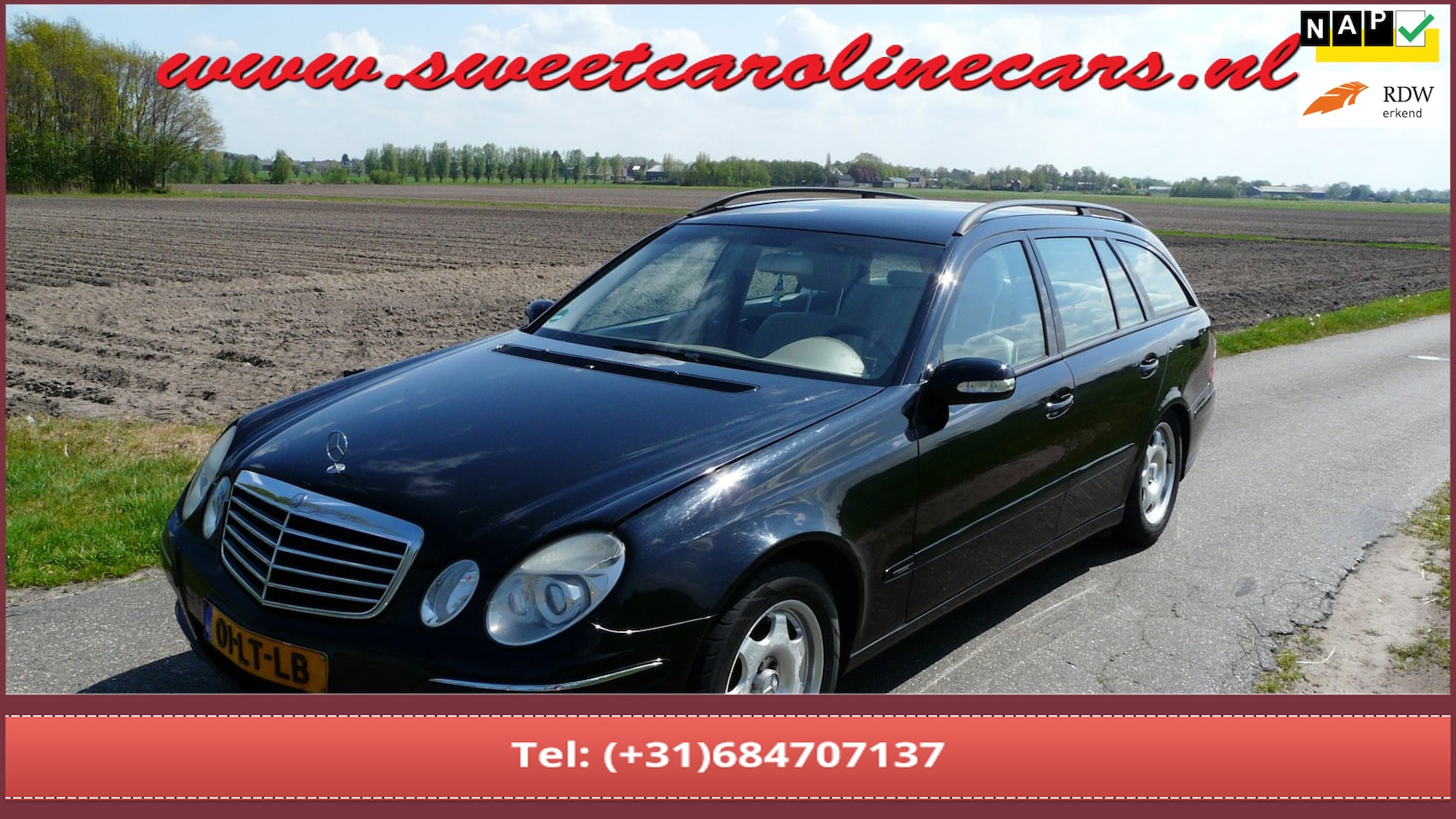 Mercedes-Benz E-klasse Combi - 200 K. Classic 200 K. Classic,Automaat,Clima,Cruise,Leder,Lmv's.,.,.VOL!!..EXPORT!! - AutoWereld.nl