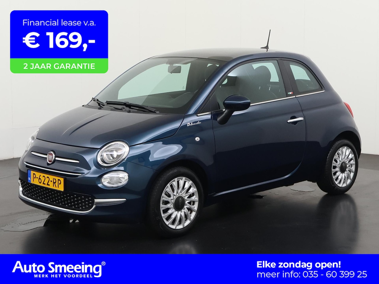 Fiat 500 - 1.0 Hybrid Dolcevita | Panoramadak | Zondag Open! - AutoWereld.nl