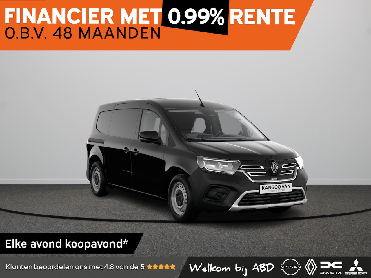 Renault Kangoo - Extra 44 kWh | Achteruitrijcamera | Easy & Safe driving pack (incl. EASY LINK navigatiesys - AutoWereld.nl