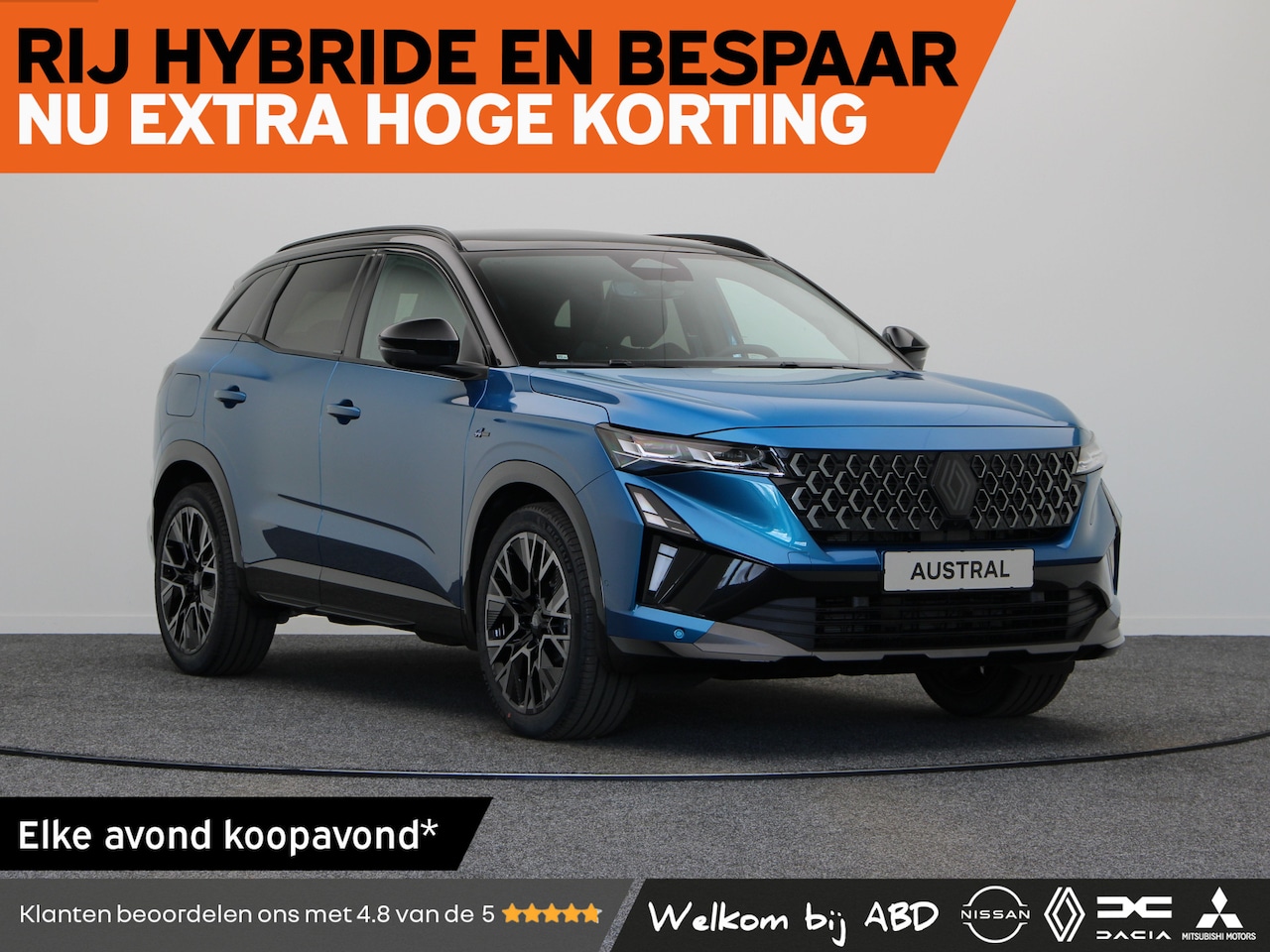 Renault Austral - Iconic esprit Alpine Hybrid 200 | Achteruitrijcamera | Blind Spot Warning | Elektrisch ver - AutoWereld.nl