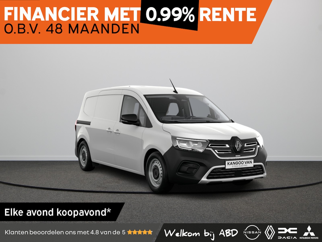 Renault Kangoo - Extra 44 kWh | Achteruitrijcamera | Easy & Safe driving pack (incl. EASY LINK navigatiesys - AutoWereld.nl