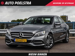 Mercedes-Benz C-klasse - 180 Avantgarde Ambition Upgrade 156 PK Automaat | Trekhaak | LED | Navigatie | Stoelverwar