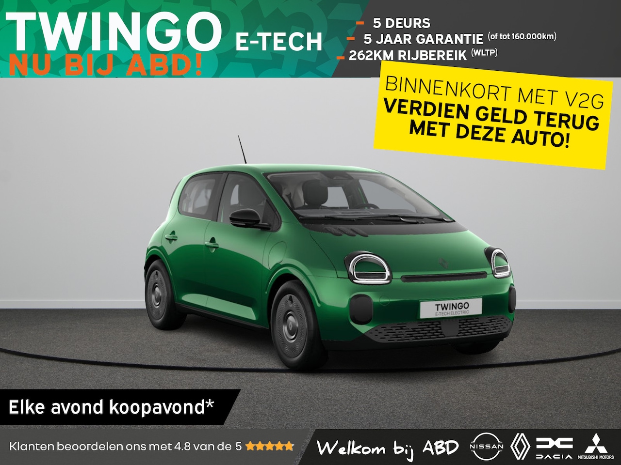 Renault Twingo - Evolution Urban range | LED-achterlichten | LED-dagrijverlichting met specifiek vormgegeve - AutoWereld.nl